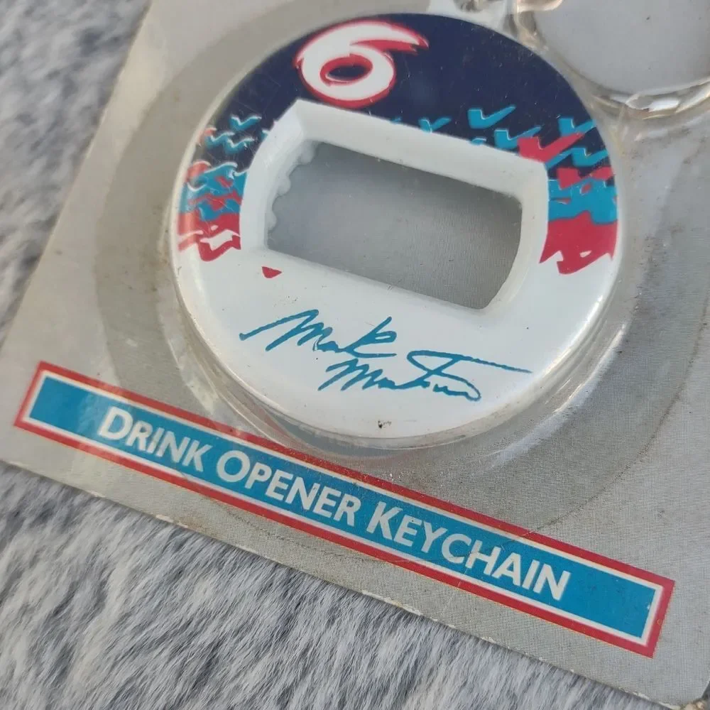 Legends of Racing Mark‎ Martin #6 Drink Opener Keychain